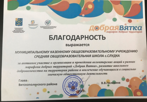 Марафон добрых территорий «Добрая Вятка».